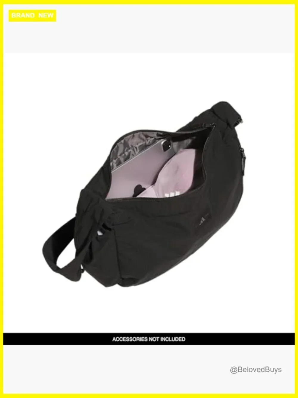 Crossbody Sling Bag Nylon Adjustable Strap Multiple Pockets Secure Essentials